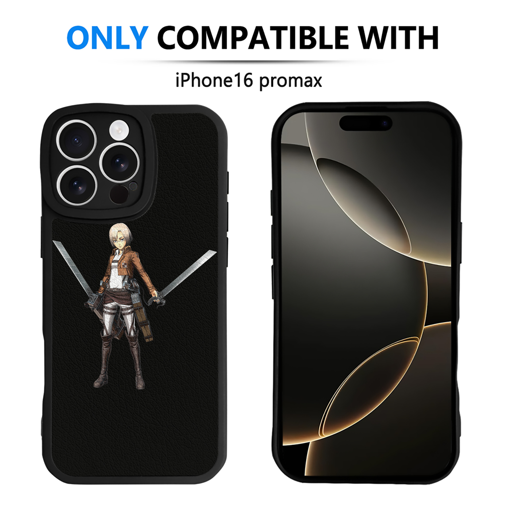 （画像用）  【iPhone 16シリーズ対応】シリコンスマホケース（レザー調） 材質：シリコン